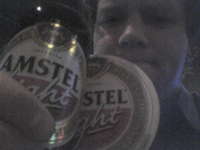 Amstel Light: Ack, I'm glad I had a stuffed up nose for this beer... otherwise it might have gott...