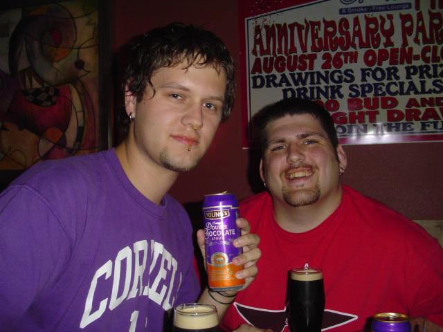 Young's Double Chocolate: Beer with a hint of Chocolate? Pretty decent. Rating: 7