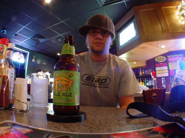 Sierra Nevada Pale Ale: This was pretty good for a pale ale... but still a pale ale.  Rating: 6.5