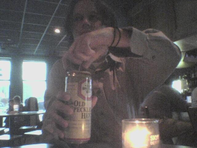 Old Speckled Hen: More like Old Heckled Hen. Pffft, not very good. Rating: 5