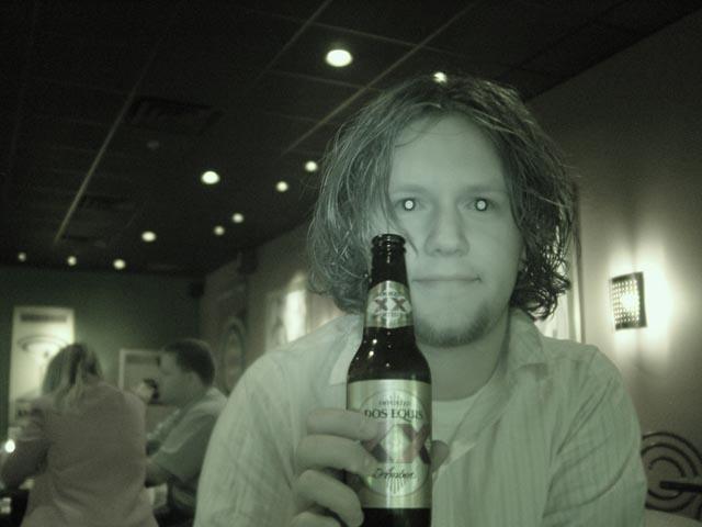 Dos Equis Amber: Really good Mexican beer. Rating: 8