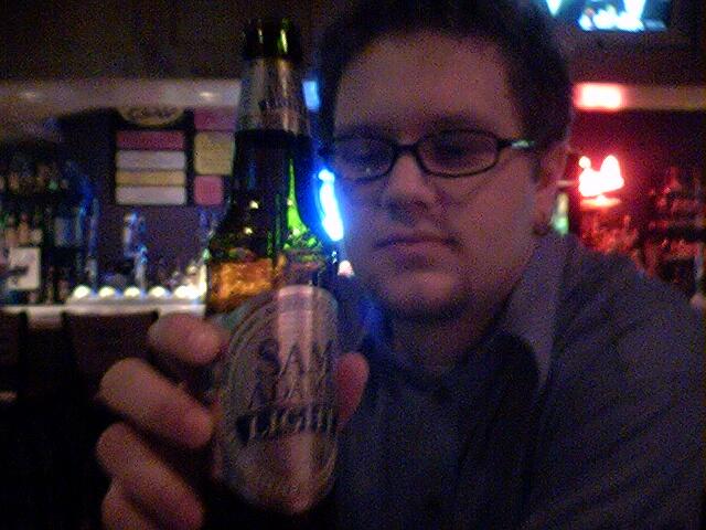 Samuel Adams Light: Probably the best light that I've had. It actually has a taste to it... Ratin...