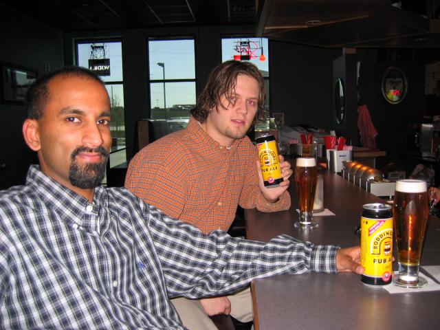 Boddington's: Very thick, almost like syrup, but also very smooth - better out of the tap. Rating: 7