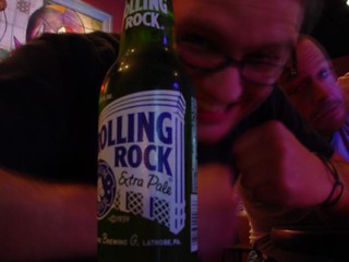 Drinks - Rolling Rock: Pretty good for a green bottled beer, but still not my favorite. Rating: 6
