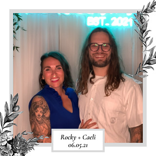 Wedding - Hair down. It was hot