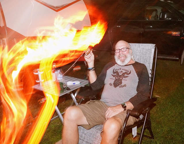 Cigars around the fire