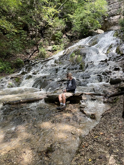 Sittin in this waterfall