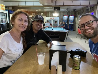 Havin a drink at Randy's Bluffton Store before bed