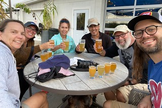 Hangin at Pulpit Rock Brewery