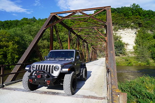 Bridge - Crossing the Bluffton steel bridge