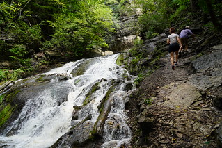 Hiking around Dunnings Spring Falls