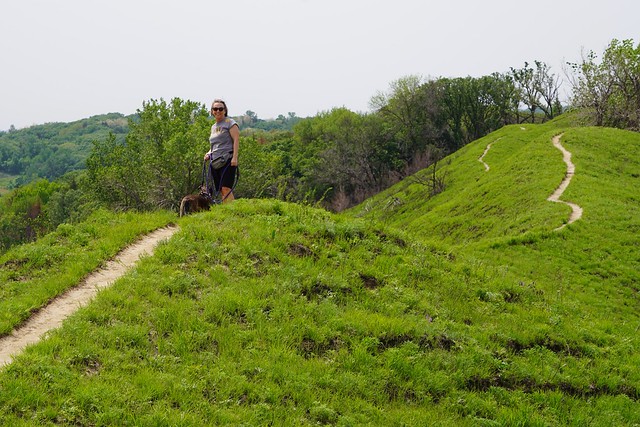 Teresa enjoying the views