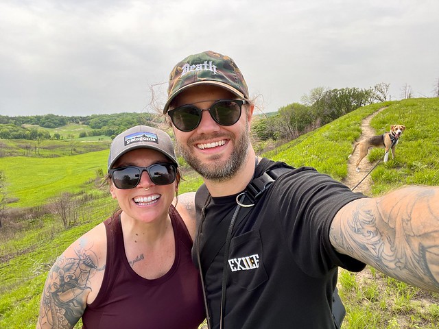 Hiking in the Loess Hills