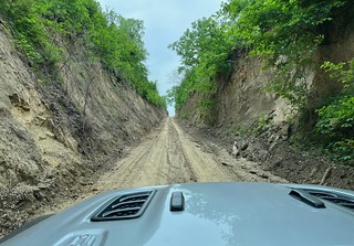 Off-roading - A steep incline