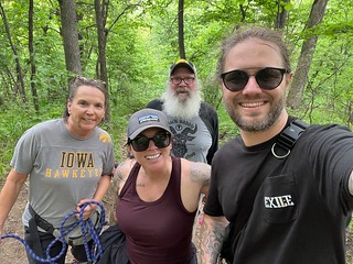 Hiking - Hikin through the forest