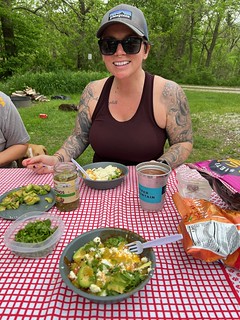 Cooking - Kari made up some chilaquiles. They were v tasty