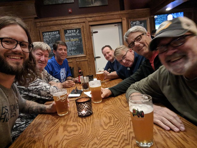 Once we checked into the hotel, we were quick to bust out for dinner and a beer