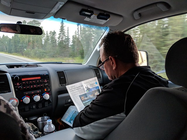 Headin further North