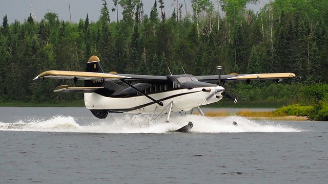 This thing is apparently the Cadillac of pontoon planes