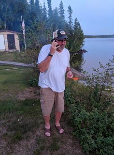 Checkin in on the Satellite phone