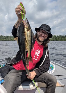I had a bit of beginner's luck outfishing everyone else in my boat.