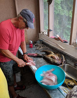 Jim Wiese - Cleanin up the first day's catch