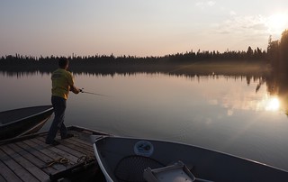 Sunset - Sam hadn't had enough...