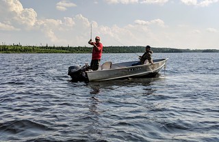 Jim Wiese - Jim pullin in the fish