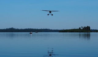 Airplane - The cabin owner pays us a visit