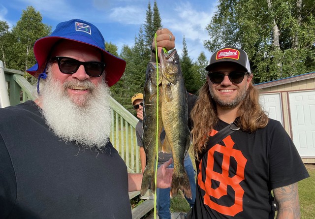 A couple afternoon fishies