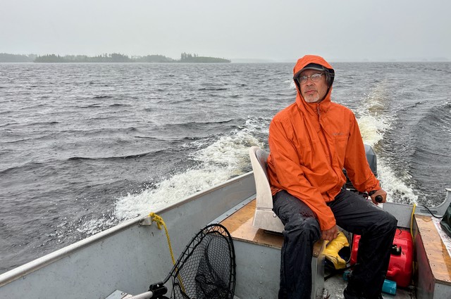 Headin in from the rain