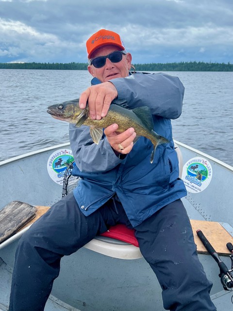 Tom pulls in a keeper