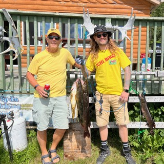 Jim's and my morning catch