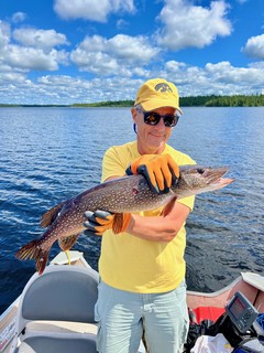 Jim pulls in a nice northern