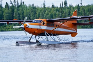 The plane we'll be taking to our cabin