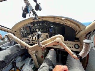 Ridin shotgun in the Otter