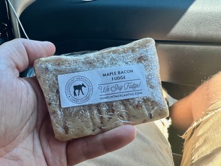 Ran over to buy some fudge from Chelsea during our pit stop in Grand Marais