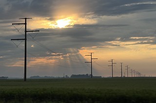 frame - Storms and morning sun makes for pretty skies