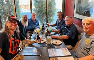 David Nichols - Gettin some greek food in Thunder Bay