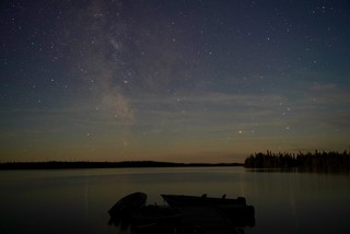 frame - The night sky from the cabin