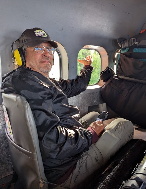 Our plane was also missing a window