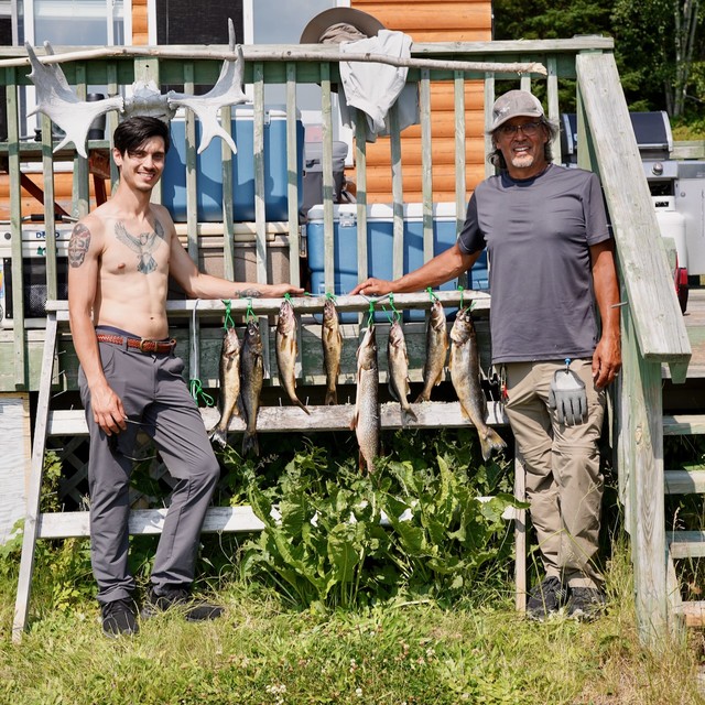 Matt and Gabe’s catch