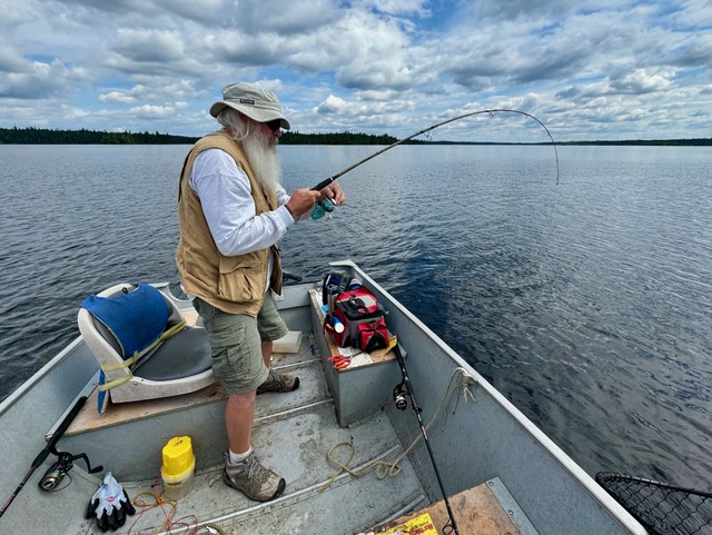 Jeff pulling in a big boy