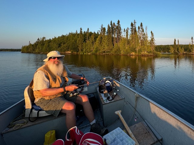 Trying for a couple more fish