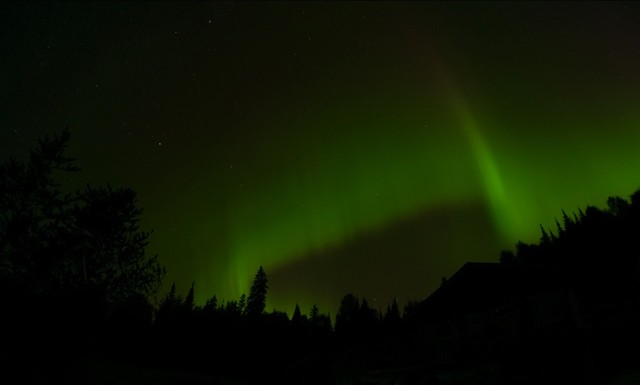 A nice northern light ribbon