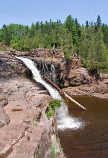 Lower falls at Gooseberry
