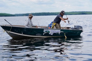 Pullin in another walleye