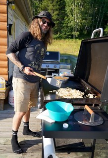 Grillin up some onions