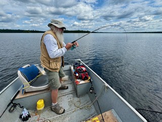 Jeff pulling in a big boy