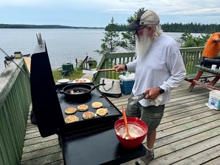 Pancakes on the Blackstone